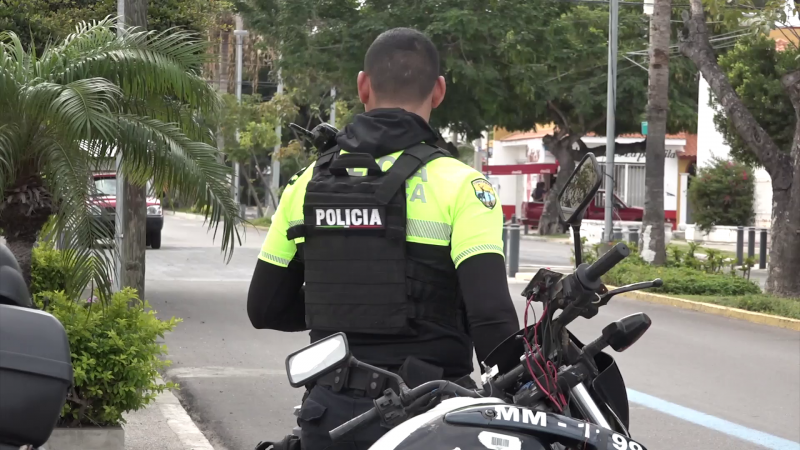 Operativo de vialidad en comercios