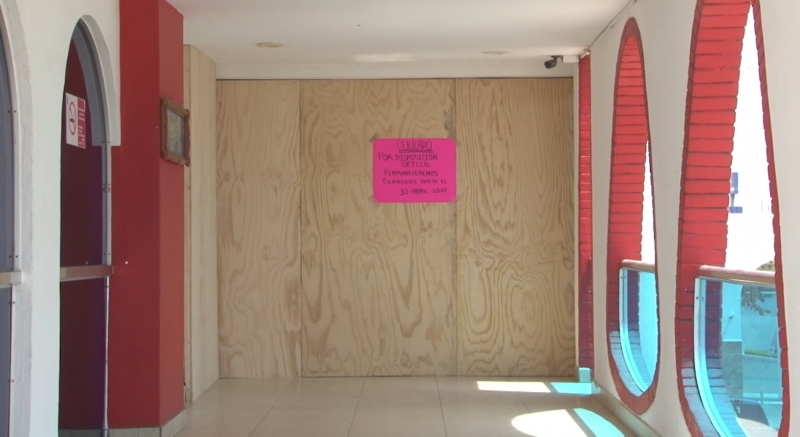 Hasta con madera, cierran en su totalidad hoteles en Mazatlán por COVID-19