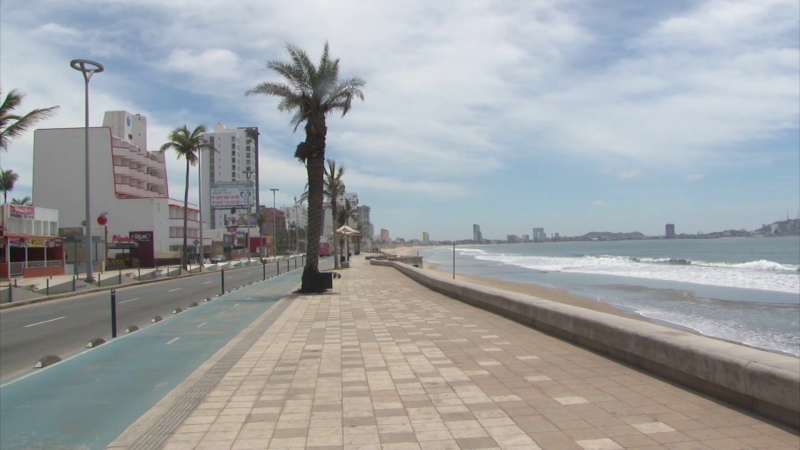 Semana Santa atípica en Mazatlán, sin turistas y playas cerradas