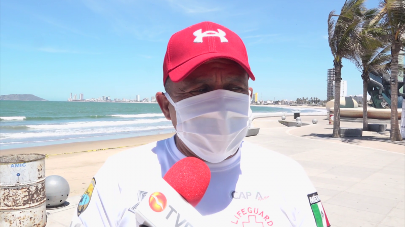 Fueron alrededor de 400 personas las que se retiraron de playas