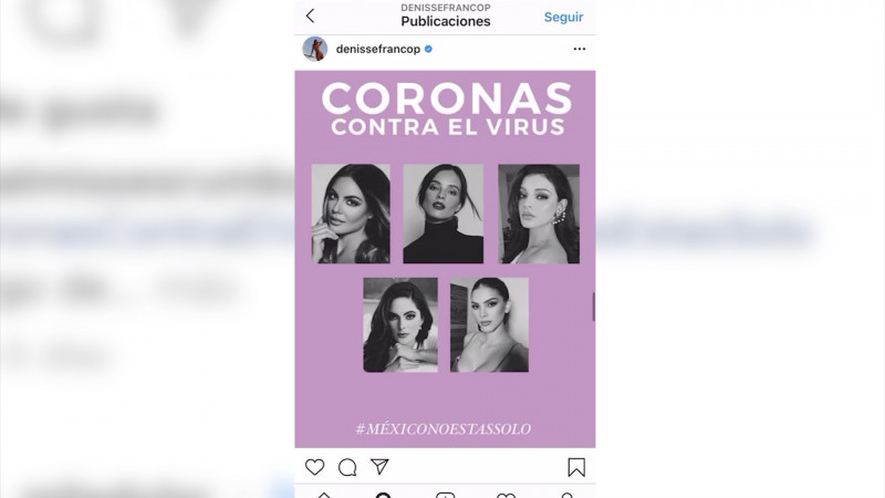 Reinas de belleza se unen para mover consciencias por el COVID 19