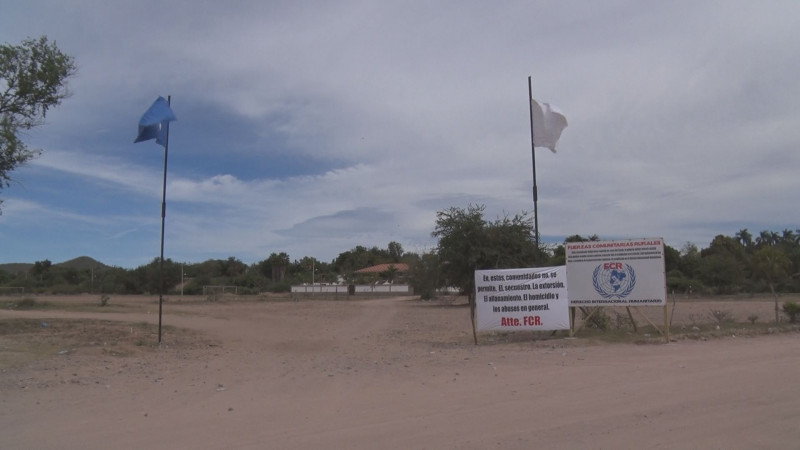 Tras reporte de personas armadas, solo se ubico un un vehículo en llamas