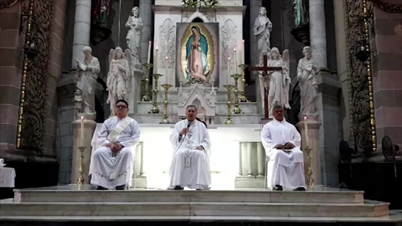 Pide la iglesia católica en Mazatlán 'quedarse en casa'