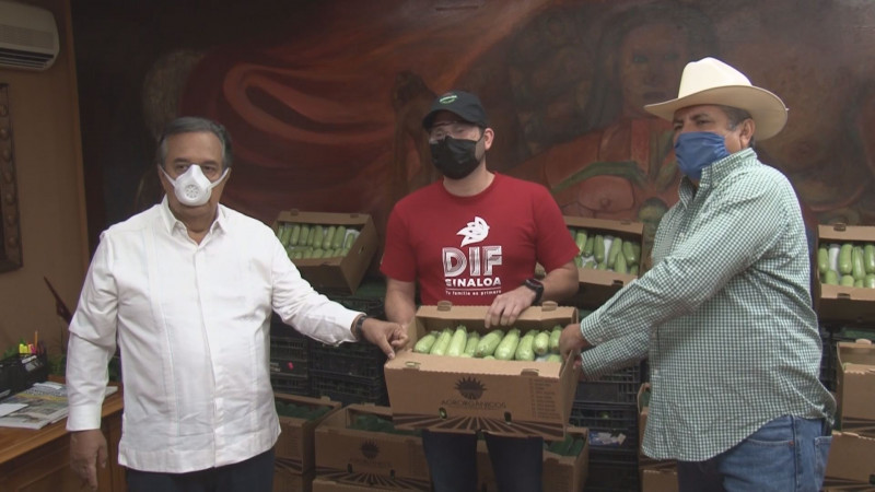 Entregan Diputados legumbres al sistema DIF Sinaloa, en apoyo a familias en pobreza