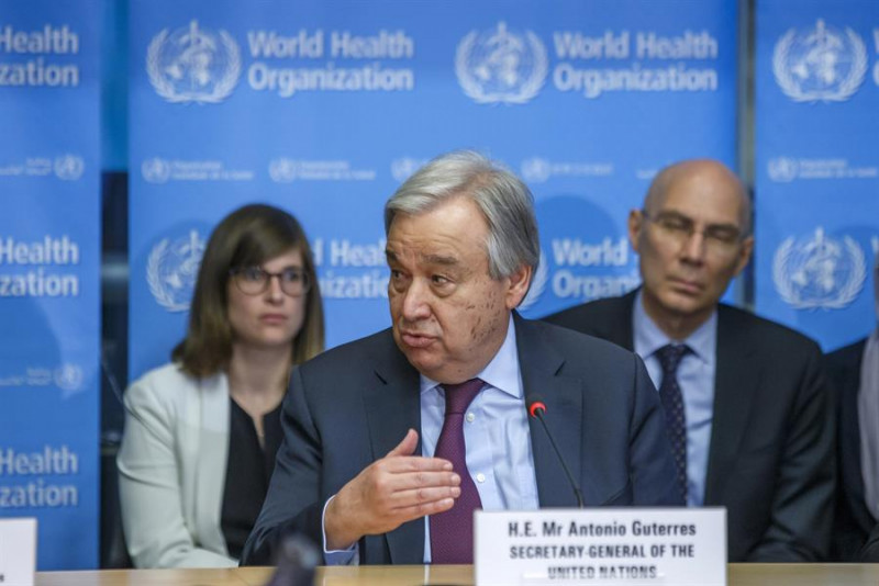 La pandemia del coronavirus "se está convirtiendo rápidamente en una crisis de derechos humanos": declara la ONU