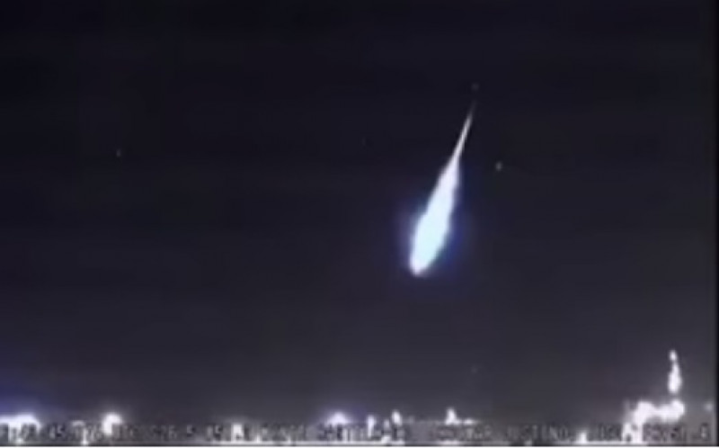 Video: cae meteorito en brasil durante el fin de semana