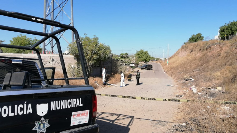 Encuentran hombre asesinado a balazos