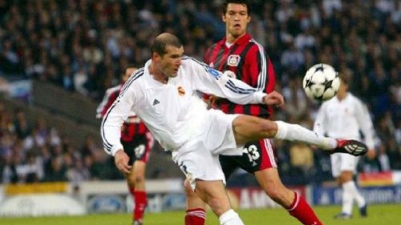 Gol de Zidane el más bello de las Champions League