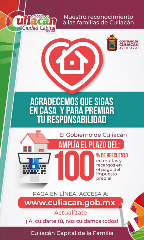 Amplían plazo para descuentos del 100% en multas del predial