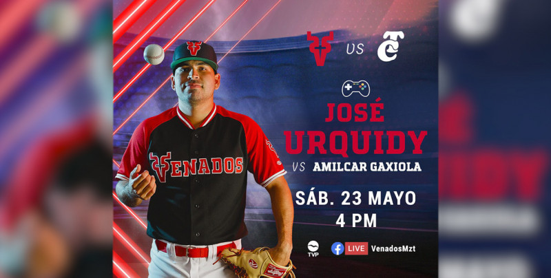 José Luis Urquidy representara a Venados en MLB The Show