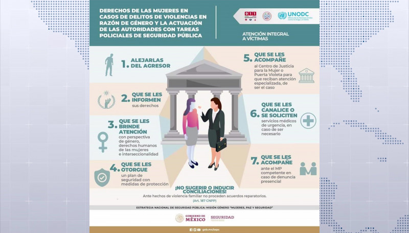 Derechos de las mujeres en casos de delitos de violencia