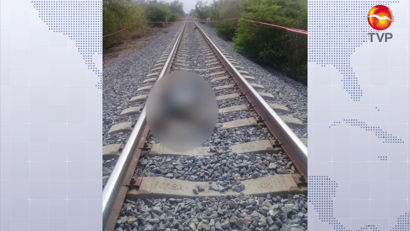 Muere al ser arrollado por el tren en Escuinapa