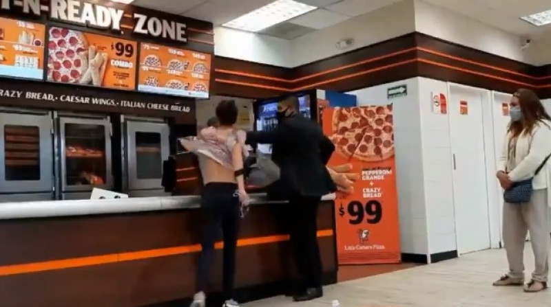 #LadyPizza es la cliente que jamás querrás encontrar en la vida. Incluye video
