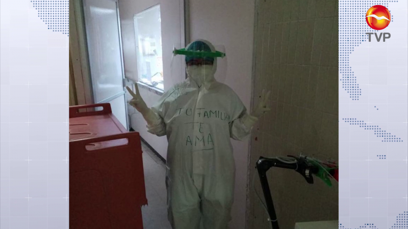 Médicos y enfermeras del IMSS, mandan mensajes de ánimo
