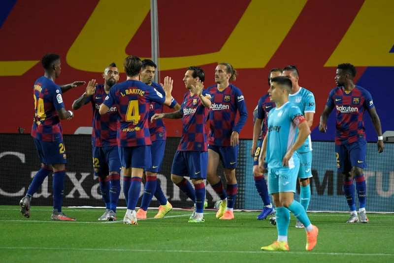 Barcelona vence 2-0 al Leganes