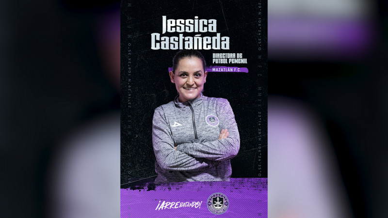 Jessica Castañeda es la nueva directora de Mazatlán FC Femenil