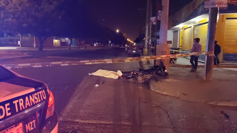 Joven motociclista muere en el Libramiento II