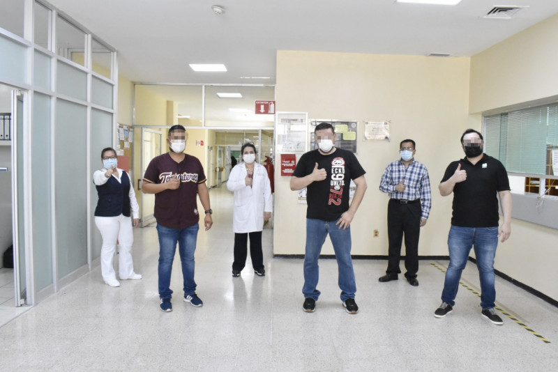 3 trabajadores del IMSS Sinaloa donan plasma