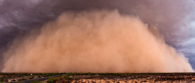 Este martes puede llegar a México una gigantesca ola de arena del Sahara
