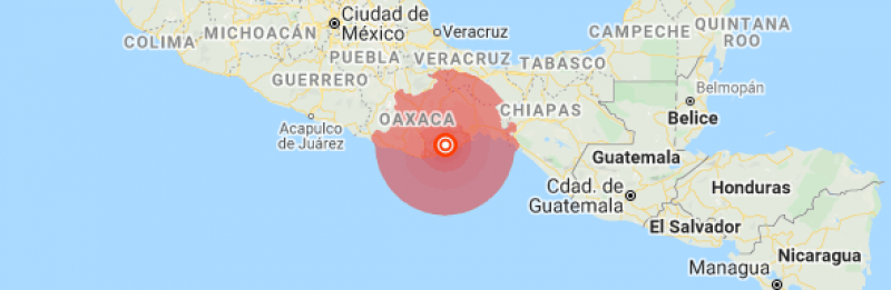 Estados Unidos emite alerta de tsunami para el pacífico por sismo en Oaxaca
