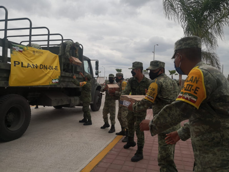 Llegan a Sinaloa 1.38 toneladas en insumos médicos para prevenir contagios de COVID