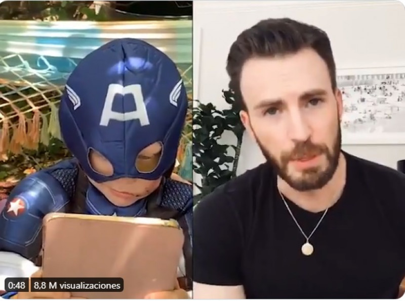 Avengers felicitan y prometen sorpresas al niño que arriesgó su vida por su hermana
