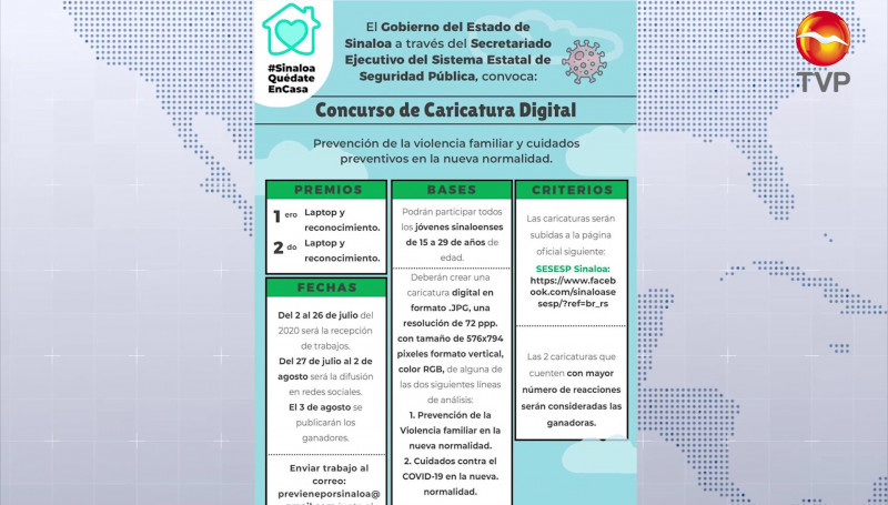 Sigue abierta convocatoria de concurso caricatura digital