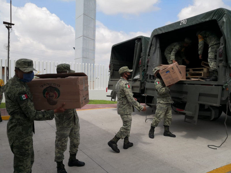 Arriban a Culiacán insumos médicos para hospitales COVID de Sinaloa