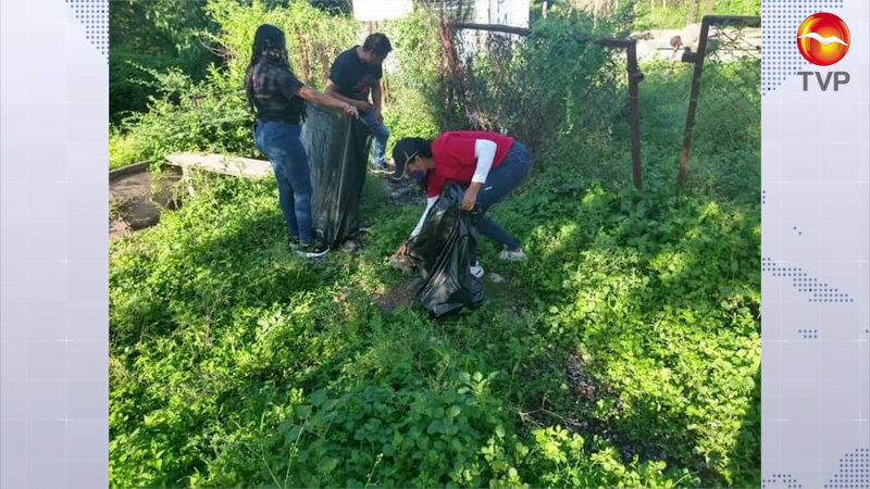 Trasladan jornada de limpieza a la zona rural