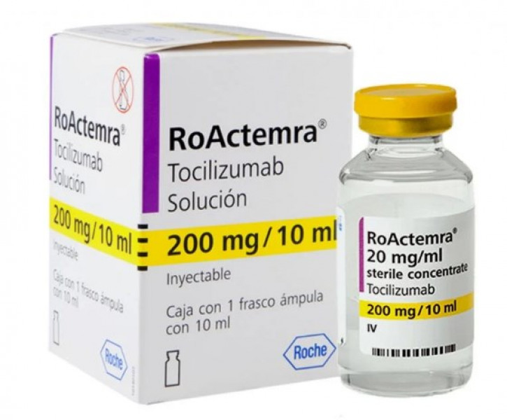 Alertan sobre falsificación del medicamento Roactemra (Tocilizumab).