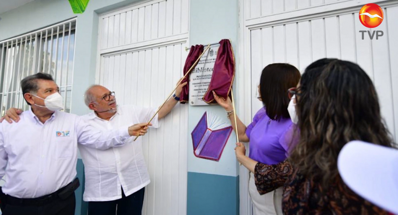 Biblioteca pública incluyente es inaugurada por DIF Mazatlán
