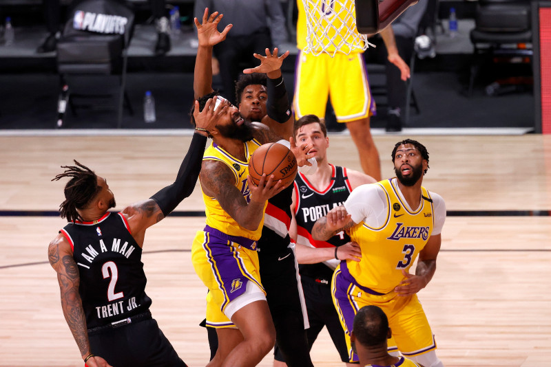 Los Trail Blazers vencieron a los Lakers en el primero del Playoffs