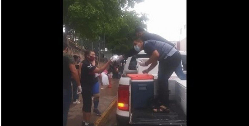 Supuestas comidas del "hijo del chapo" fueron entregadas cerca del Hospital General de Culiacán