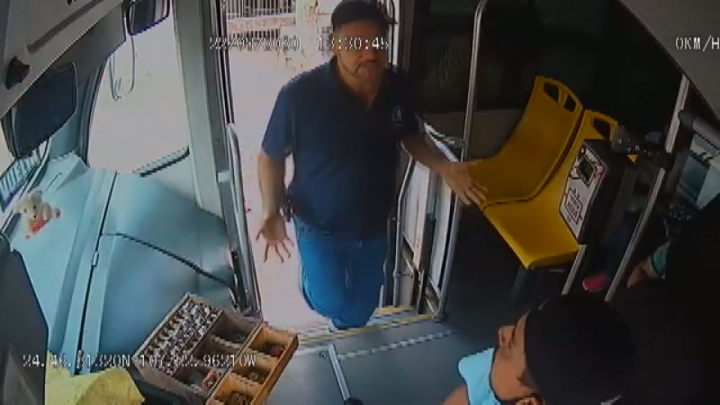Chofer no puedo identificar a su agresor según la Fiscalía