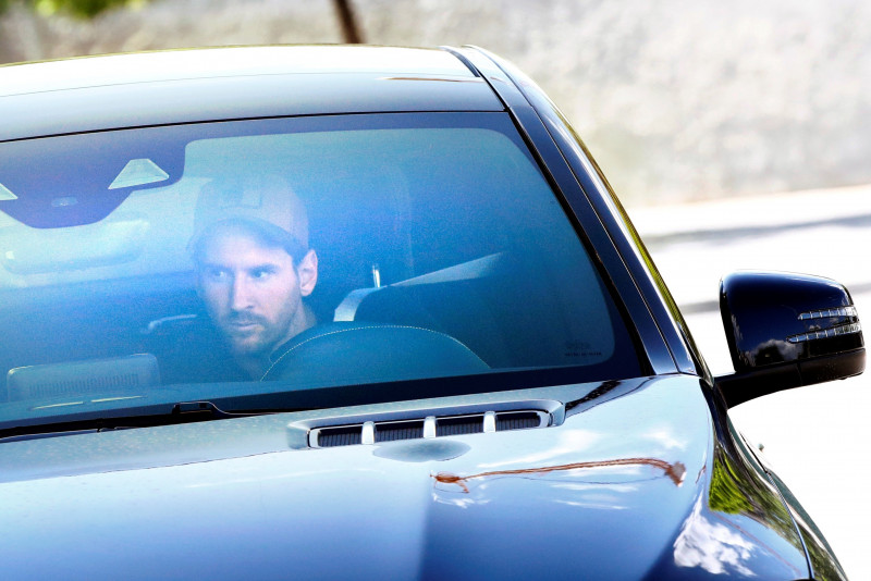 Messi ya se encuentra en Ciudad Deportiva de Barcelona