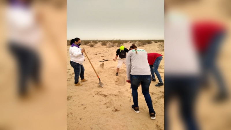 Restos humanos en la Ladrillera, localizan Madres Buscadoras de Sonora