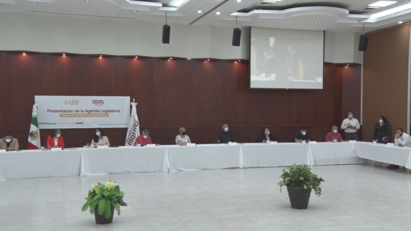 GP MORENA presenta agenda legislativa