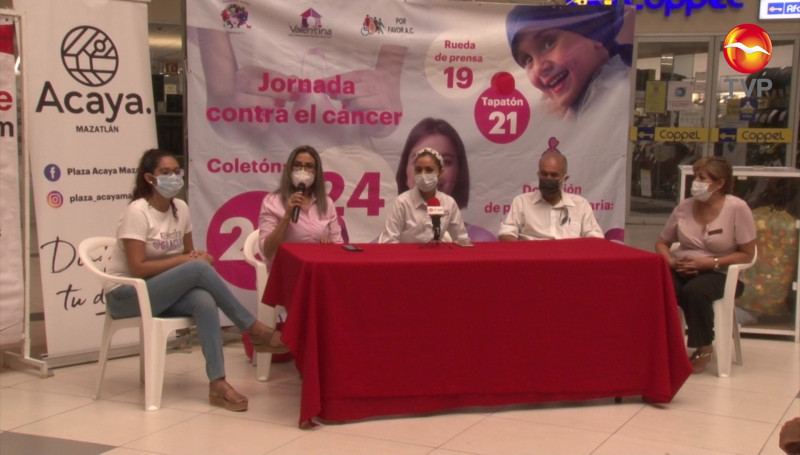 Lanzan Plaza Acaya y Asociaciones Civiles “Jornada contra Cáncer de Mama”