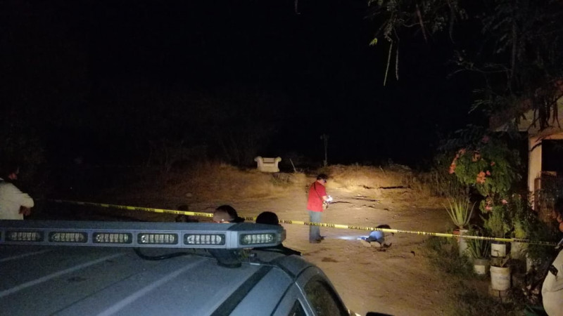 Asesinan a una persona en la comunidad de la Guasima, al norte de Culiacán