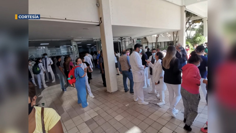 No se evacuaron pacientes con Covid en conato de incendio: IMSS