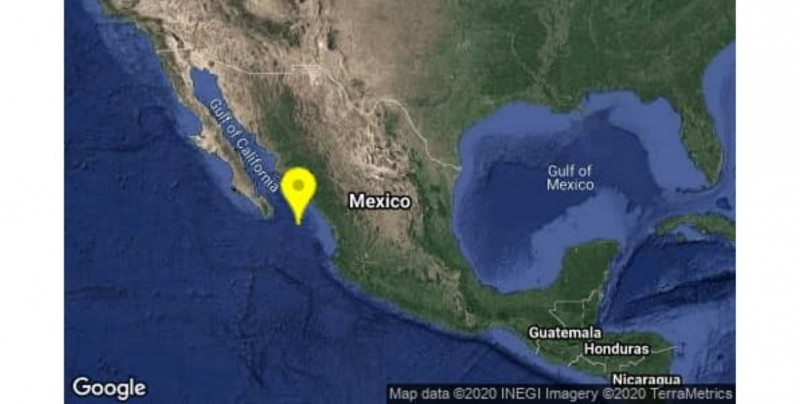 ¿Lo sentiste? Protección Civil reportó sismo de 4.6 grados al suroeste de Mazatlán