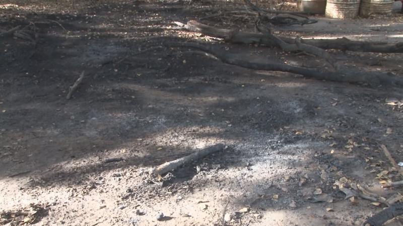 Quema de basura, el incendio en la Isla de Orabá