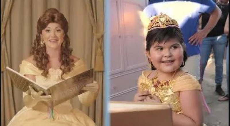 Una princesa de Disney habla por primera vez en español para cumplir un sueño