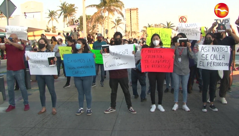 Exigen periodistas la aparición de Carlos Zataráin, fotógrafo desaparecido en Mazatlán