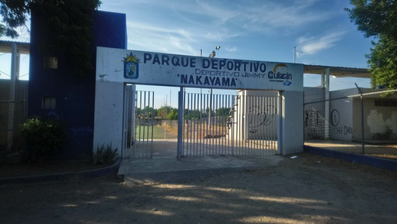 En el abandono el deportivo " Jimmy Ruiz "