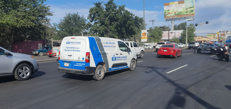 Cierre parcial en el Pedro Infante carriles de sur a norte