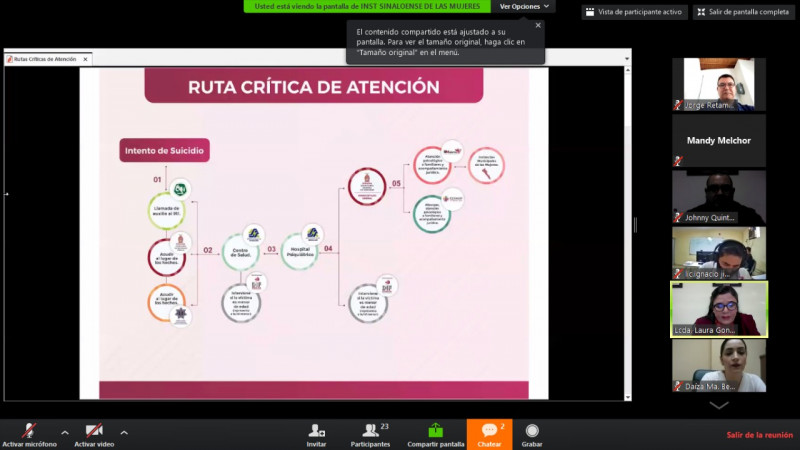 Coordina el ISMujeres rutas de atención ante principales delitos cometidos contra mujeres