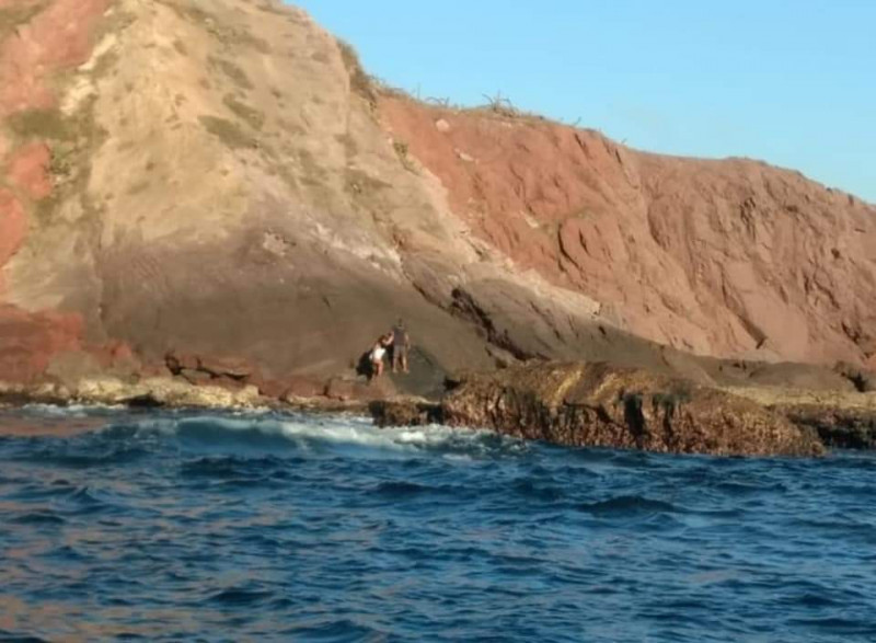 Rescatan a dos turistas en la Isla de Venados
