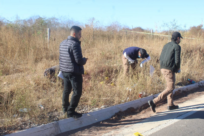 En La Pitayita asesinan a un hombre y lo dejan esposado