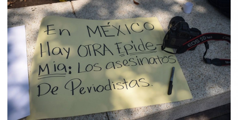 México es el 2do país del mundo con más periodistas asesinados en 2020: Campaña Emblema de Prensa